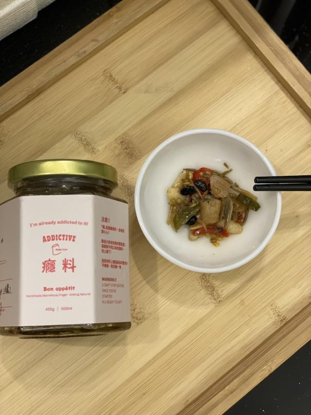 樹仔下,【癮料】小魚干貝醬（大辣）