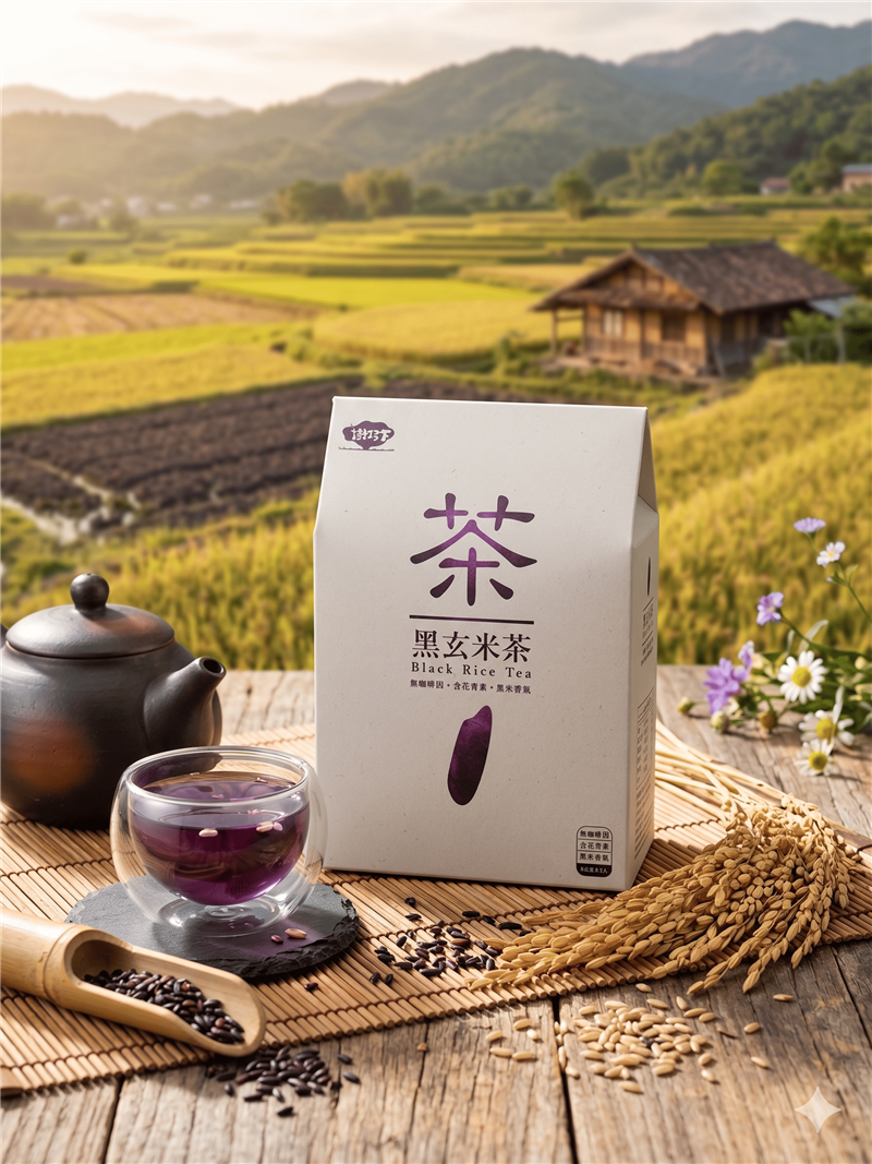 【新品上市優惠】樹仔下黑玄米茶小盒裝