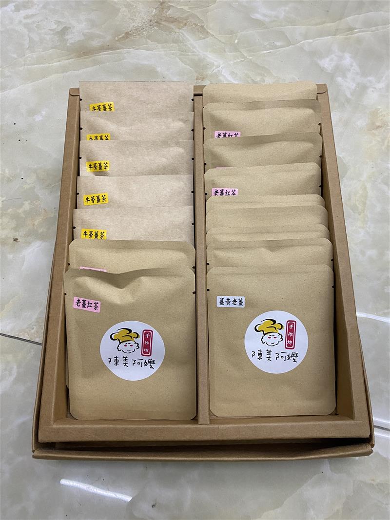 【陳美阿嬤】薑茶禮盒（二）,樹仔下