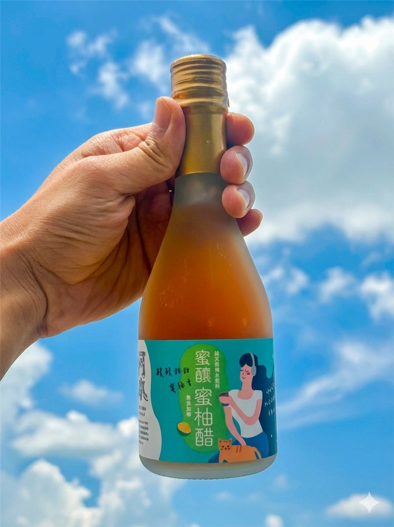 【阿水】蜜釀蜜柚醋,樹仔下