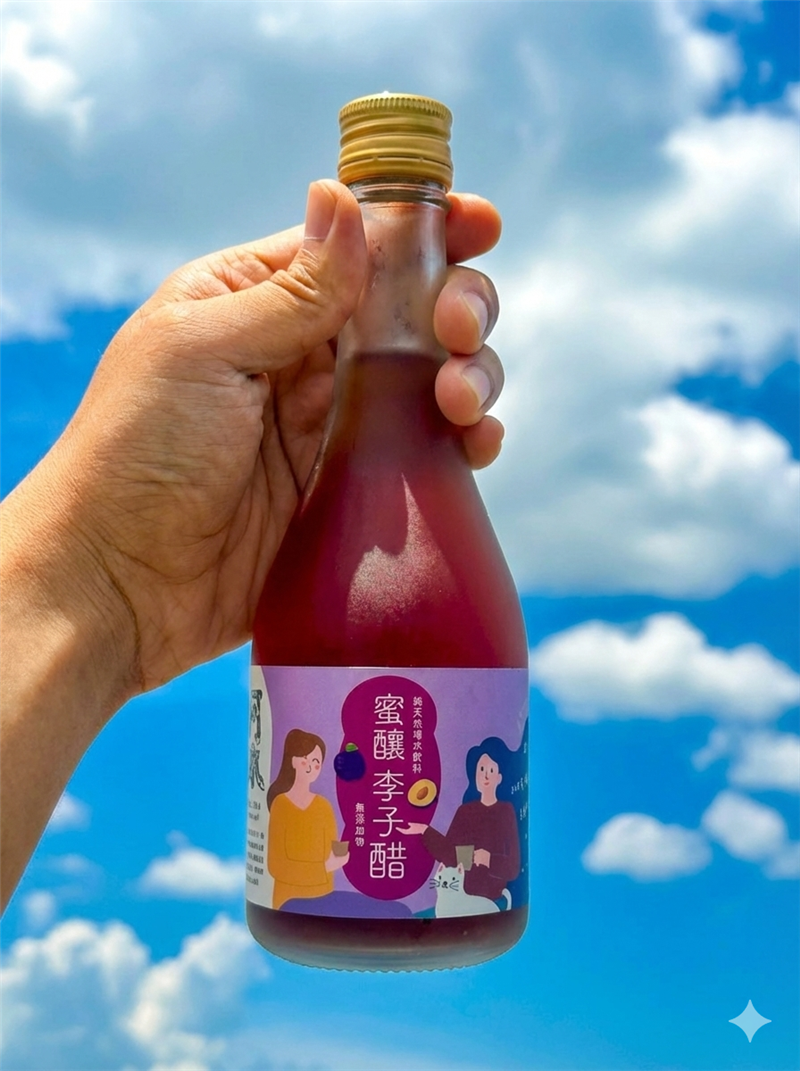 【阿水】蜜釀李子醋,樹仔下