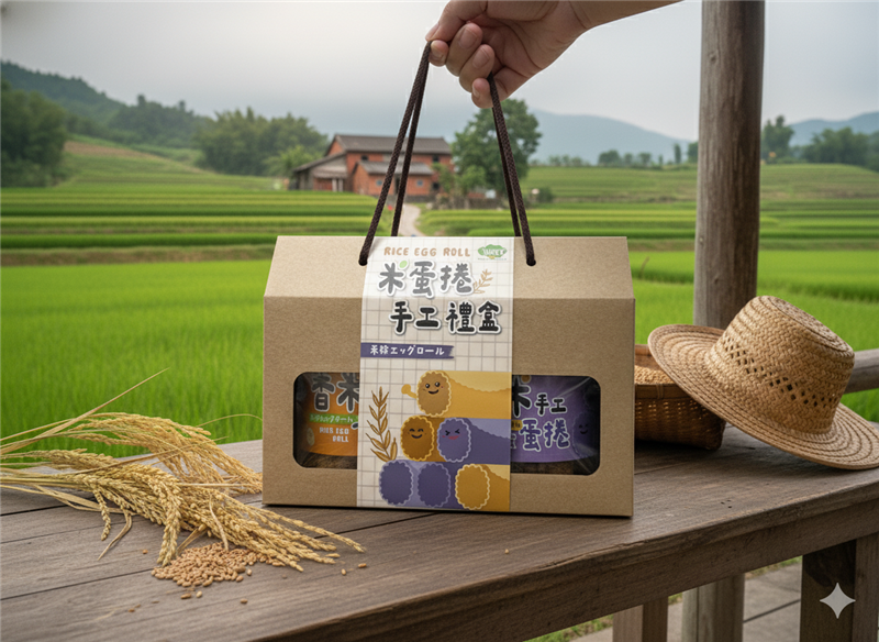 樹仔下,樹仔下米蛋捲禮盒全新上市